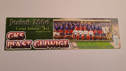 PIAST GLIWICE - JESIEŃ 2006