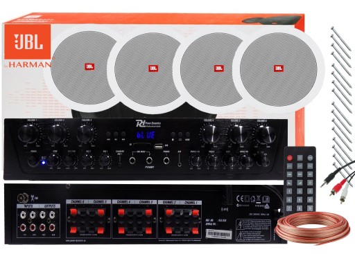 JBL GŁOŚNIKI SUFITOWE SKLEP LOKAL SALON 6 STREF BT