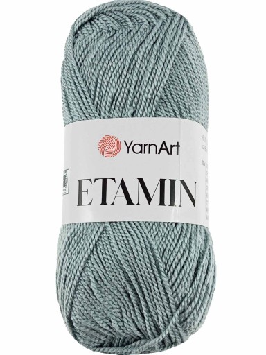 Włóczka YarnArt Etamin 30 g 180 m kolor 449 szary