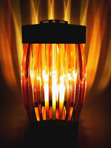 LAMPION NA GRÓB ZNICZ NA CMENTARZ GLAMOUR
