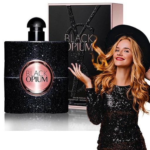 BLACK OPIUM Perfumy Damskie EDP Mocne TRWAŁE 90 ml