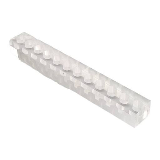 Display handles Transparent organizer