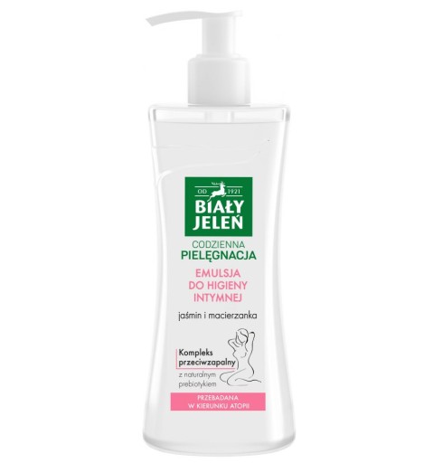 Biały Jeleń emulsja do HIGIENY INTYMNEJ z jaśminem i macierzanką 265 ml