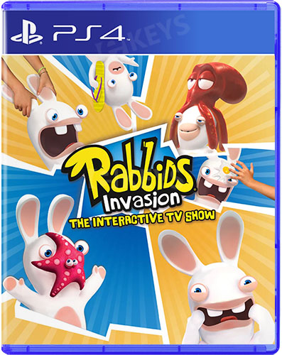 RABBIDS INVASION INTERAKTYWNY PROGRAM TV - PL - PS4 - NOWA - PUDEŁKOWA
