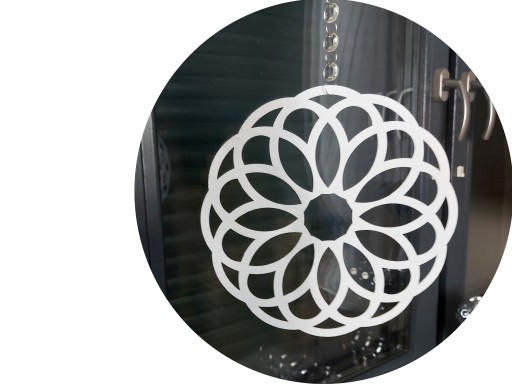 ZAWIESZKA AŻUR ORNAMENT GIRLANDA OZDOBA WZÓR NR 11