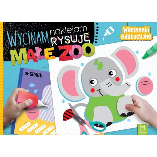 Wycinanki edukacyjne Naklejam Rysuję Zwierzątka