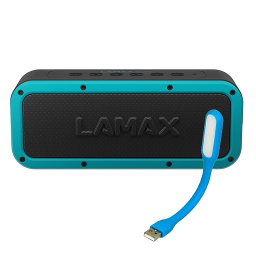LAMAX Storm1 głośnik przenośny 40W + lampka LED na USB