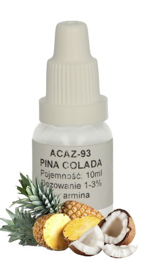ZAPACH DO ŚWIEC PARAFINY WOSKU KOKOS ANANAS 10 ML