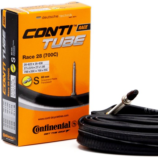 Continental dętka 700C 18C 20C 22C 23C 24C 25C 28 presta FV-60mm 700x23C