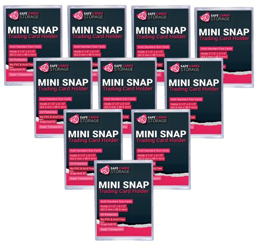Mini Snap Holder na Karty Piłkarskie Panini 10 szt