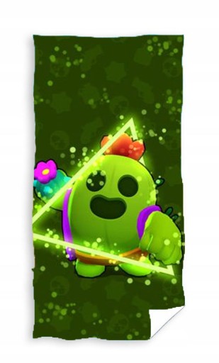 SUPERCIENKIE WŁÓKNO RĘCZNIK PLAŻOWY KĄPIELOWY PLAŻOWY 70X140 BRAWL STARS