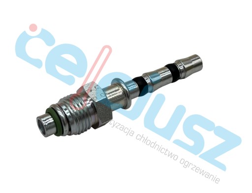 KOŃCÓWKA MĘSKA na wąż 8mm G6 Nakrętka 17