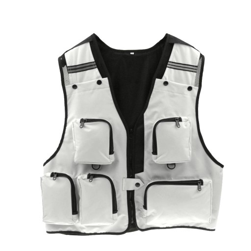Unisex Kamizelka Wędkarska Filegenic XL Kremowo-Biała