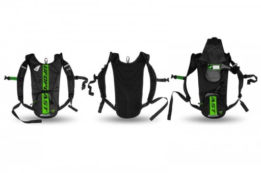 UFO CAMEL BAG (PLECAK) Z SYSTEMEM HYDRACYJNYM (POJ. 2L) CZARNY - ZIELONY