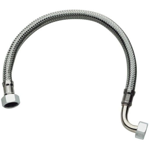 WĄŻ DN13/FI13, N-N kolanko,1/2''x1/2'' DŁ 40cm