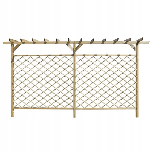 Pergola drewno VidaXL krata 200 cm