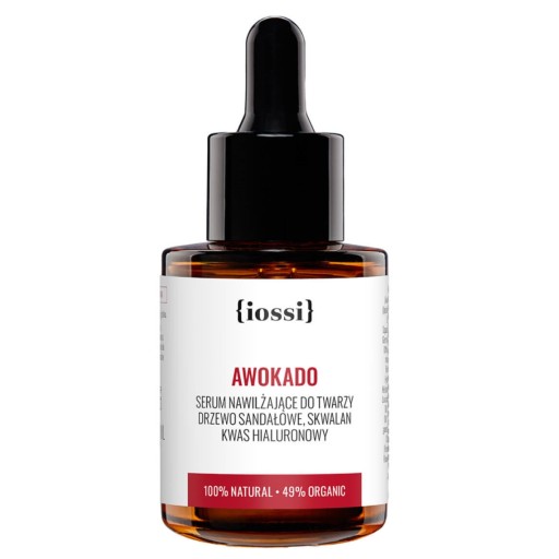 IOSSI, Awokado Serum nawilżająco-wygładzające do t