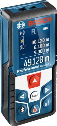 Dalmierz laserowy Bosch GLM 50 C Miernik Do Wnętrz Bluetooth + Etui