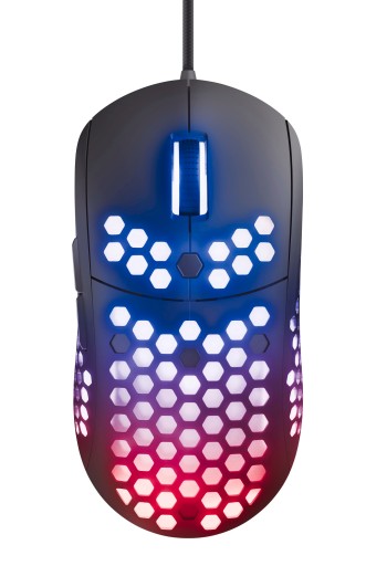 ULTRA LEKKA MYSZKA GAMINGOWA PRZEWODOWA 74g RGB