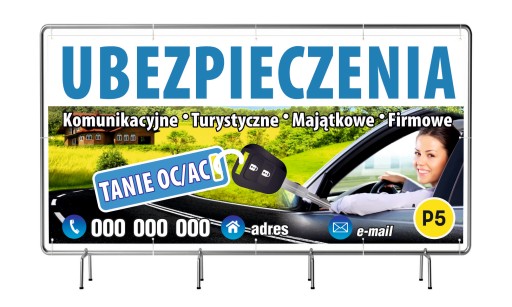 BANER REKLAMOWY,PLANDEKA 2x1m