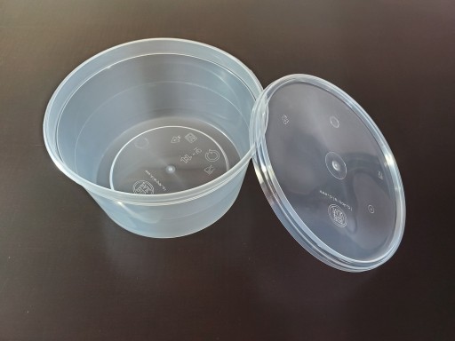 Jednorazowy pojemnik na zupę 500ml mikrofala a'200