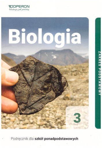 Biologia 3 Podręcznik Zakres podstawowy Jakubik, Szymańska OPERON