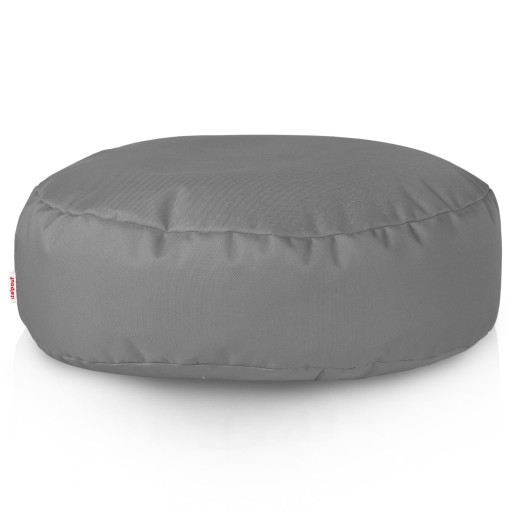 Szary podnóżek puf nylon outdoor