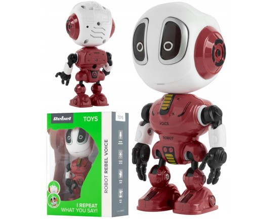 ROBOT GADAJĄCY ZABAWKA INTERAKTYWNA POWTARZA MÓWI