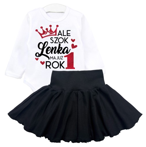 Komplet na urodziny ALE SZOK MAM JUŻ ROK IMIĘ r 92
