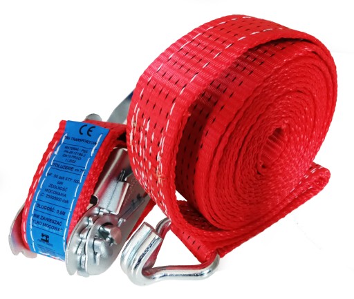 PAS TRANSPORTOWY 50MM 5T 8,5M ATEST POLSKA FIRMA