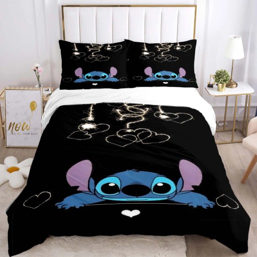 ZESTAW POŚCIELI Z WZOREM DISNEY STITCH