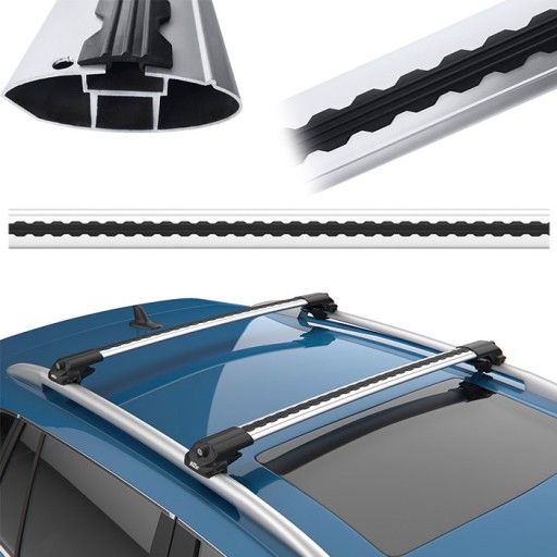 BELKA BAGAŻNIKA BAZOWEGO DACHOWEGO INTER PACK QUIET XT ALUMINIOWA 86 cm