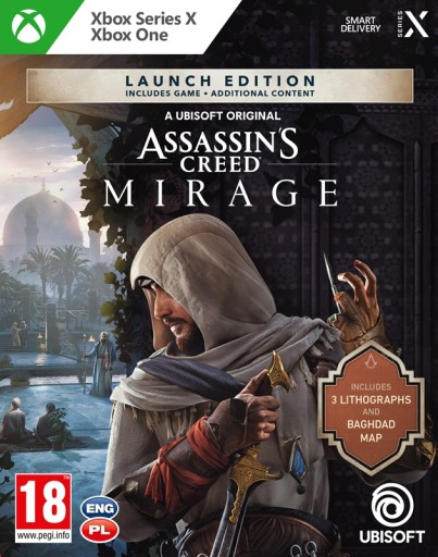 ASSASSIN'S CREED MIRAGE LAUNCH EDITION PL XBOX ONE XBOX SERIES X
