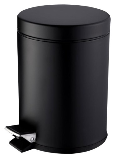 Pojemnik kosz na śmieci czarny 5L STELLA 20.005-MB
