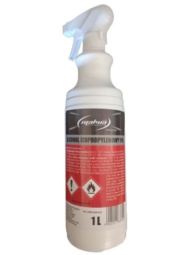 IZOPROPANOL IPA 99,9% 1l DO ODTŁUSZCZANIA ODTŁUSZCZACZ CLEANER