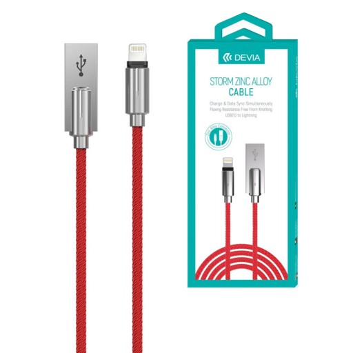 Kabel USB oplot do Iphone Lightning 8PIN STORM