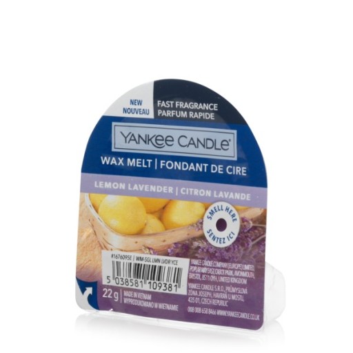 LEMON LAVENDER WOSK YANKEE CANDLE