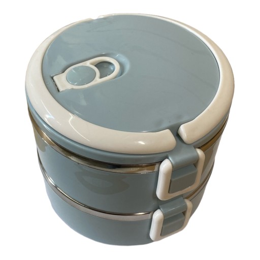 POJEMNIK OBIADOWY MENAŻKA LUNCHBOX 1400 ml STALOWY