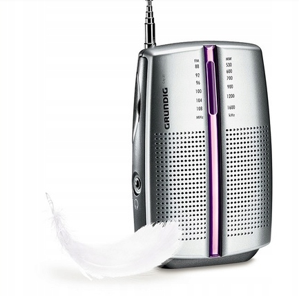 RADIO PRZENOŚNE BATERIE AM, FM GRUNDIG CITY 21