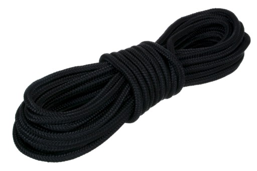 Lina polipropylenowa czarna 3 mm / 20 m PP