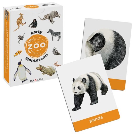 KARTY MONTESSORI. ZOO MAJA DUSIK