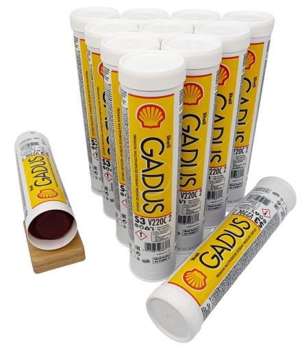 Shell Gadus S3 V220C 2 C2 12sztuk 400G 12x TUBA