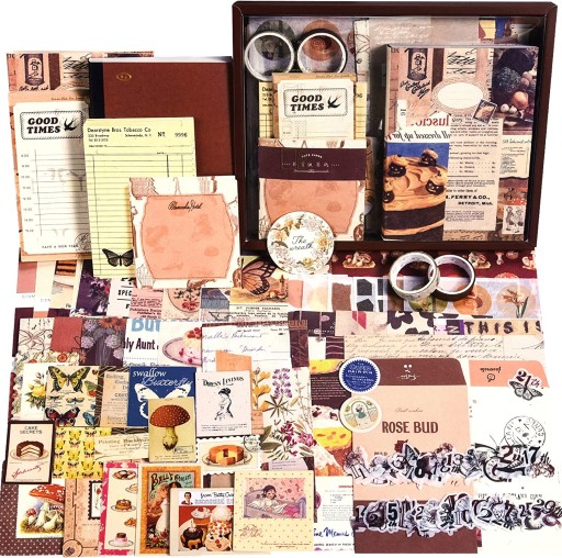 ZESTAW DO SCRAPBOOKINGU KREATYWNY NAKLEJKI NOTES