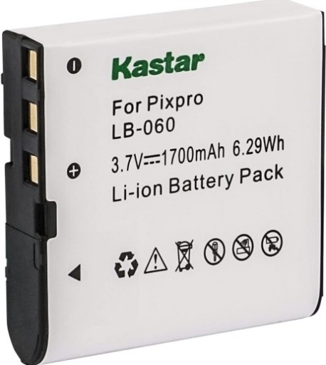 Akumulator Bateria LB-060 LB060 do KODAK PIXPRO AZ528 AZ525 AZ425 - 1700mAh