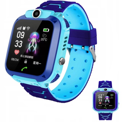 SMARTWATCH ZEGAREK SMARTBAND DLA CHŁOPCA DZIEWCZYNKI LOKALIZATOR LBS