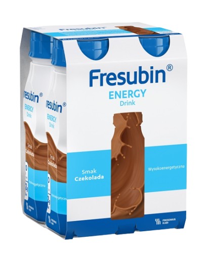 Fresubin Energy Drink CZEKOLADA ZESTAW 4x200ml