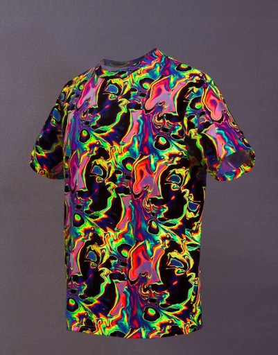 SHEIN T-SHIRT KOSZULKA MĘSKA KOLOROWA Shein