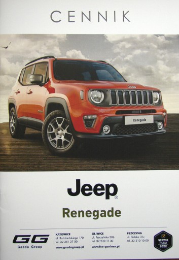 Jeep Renegade prospekt cennik 04 2023 polski