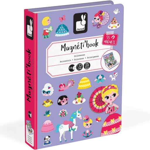JANOD MAGNETIBOOK KSIĘŻNICZKI UKŁADANKA MAGNETYCZN