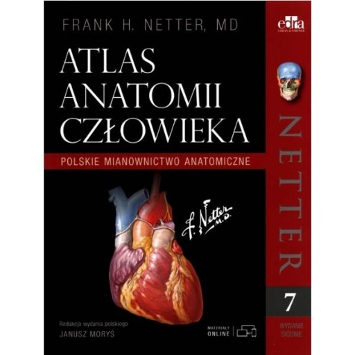 Atlas anatomii człowieka Netter, wydanie 7 PL